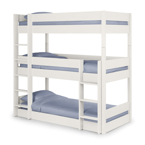 Atlas Triple Sleeper Bunk Bed – White