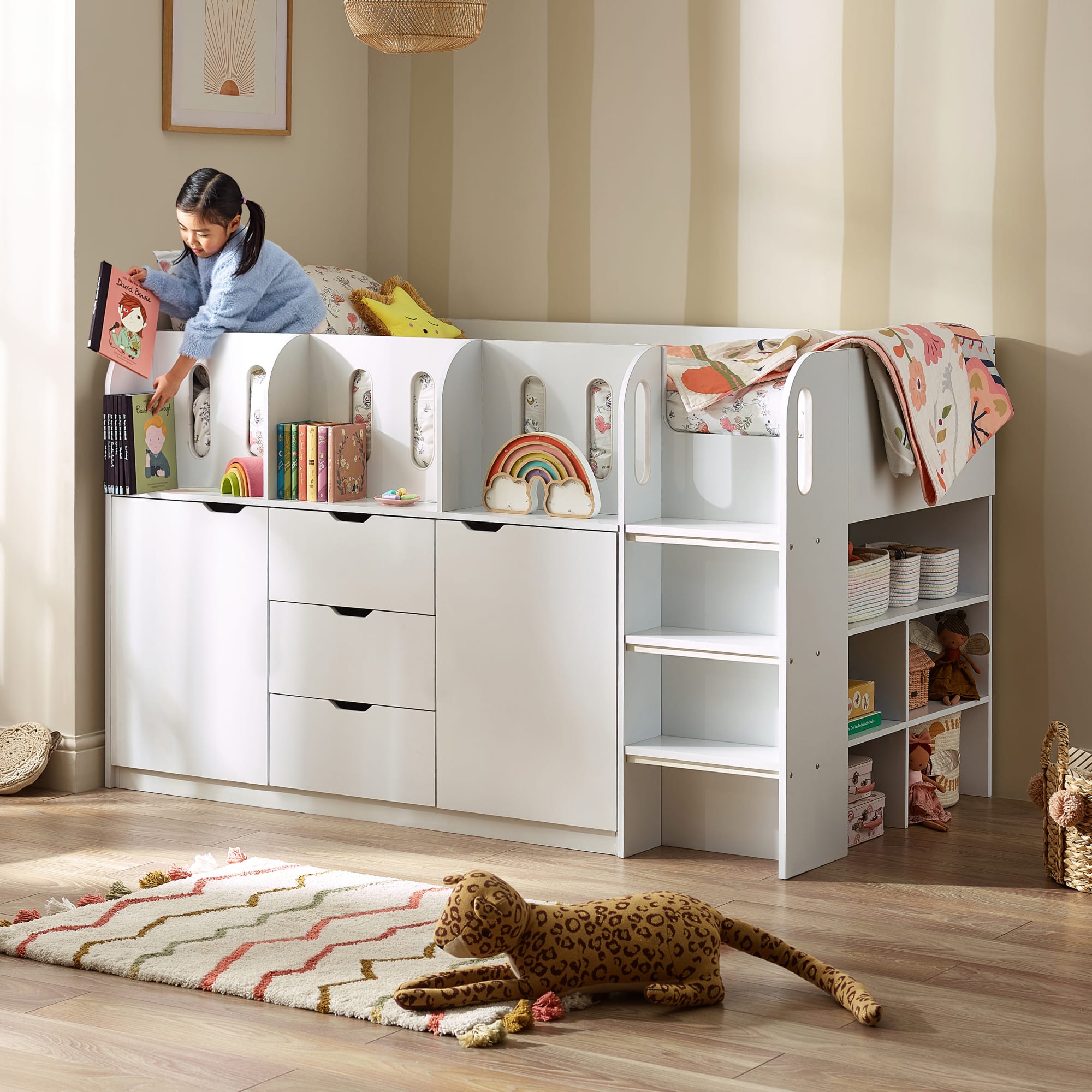 Vision Mid Sleeper Bed