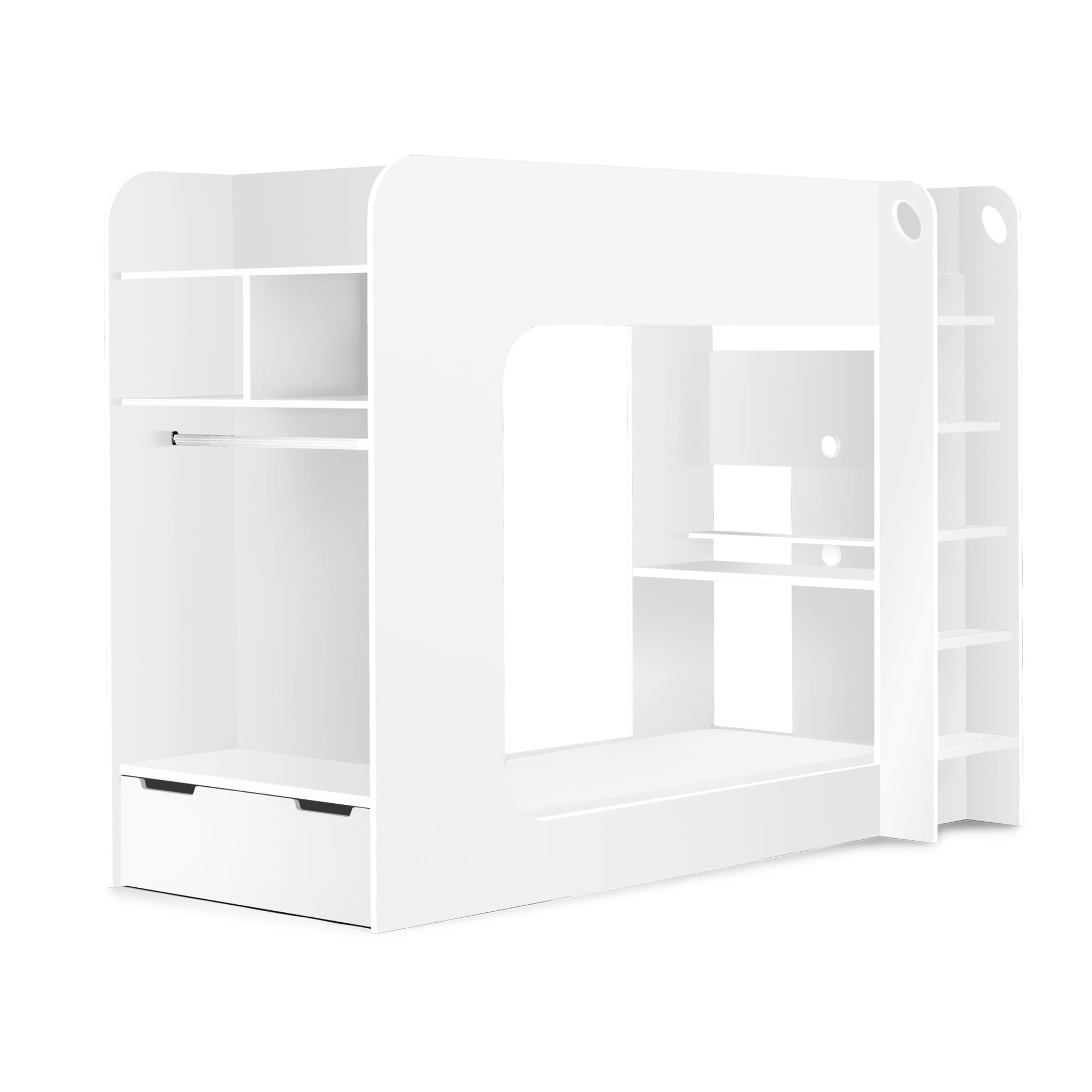 Impact Gaming Bunk All White