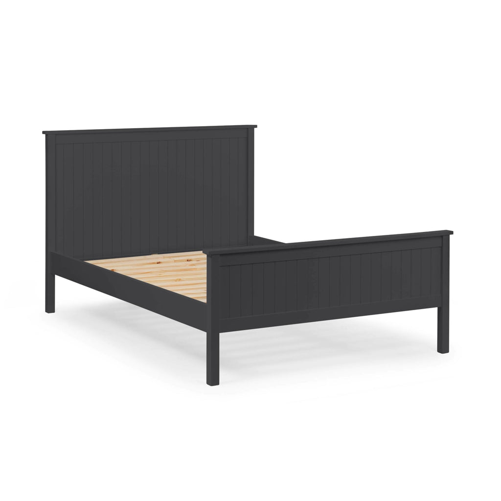 Maine 90cm Single Bed - Anthracite