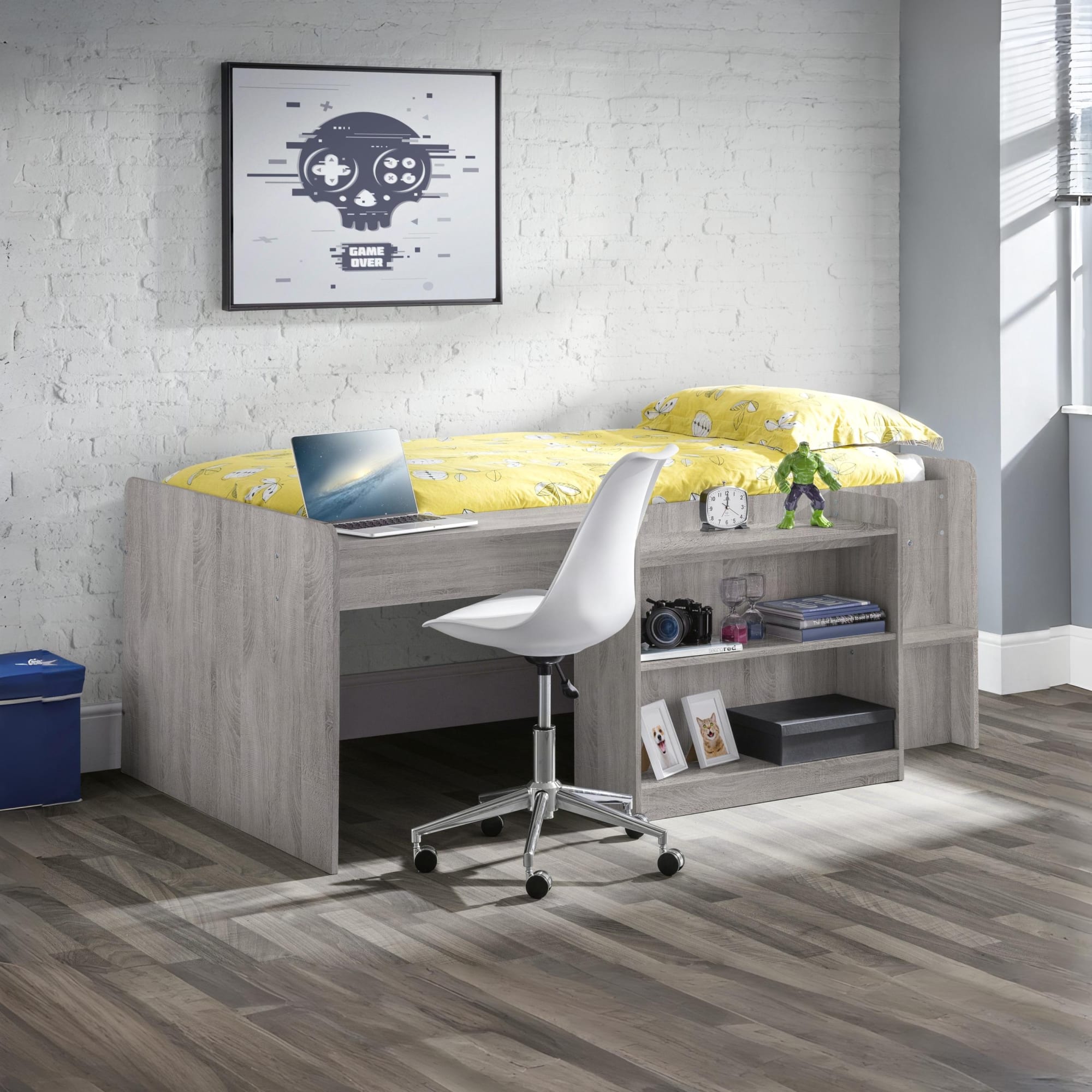 Neptune Mid Sleeper - Grey Oak