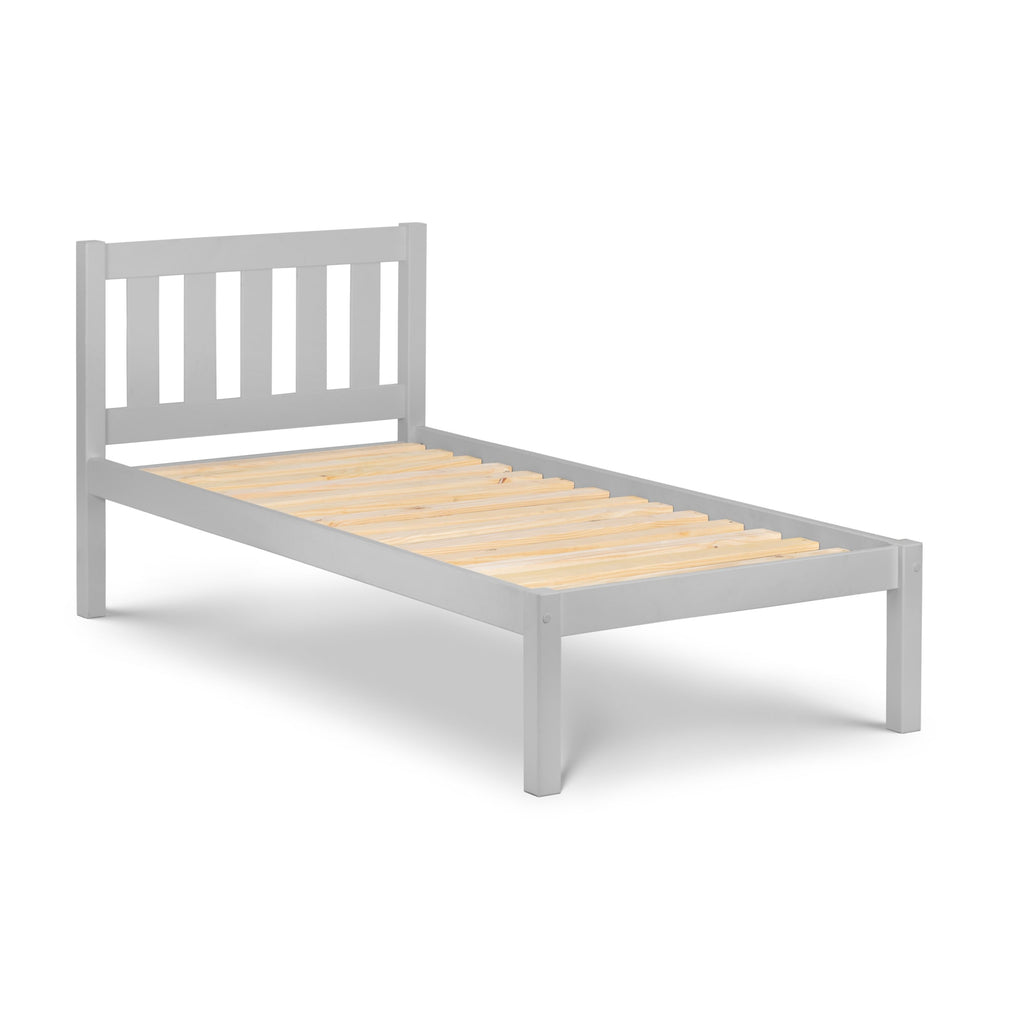 Luna 90cm Single Bed - Dove Grey