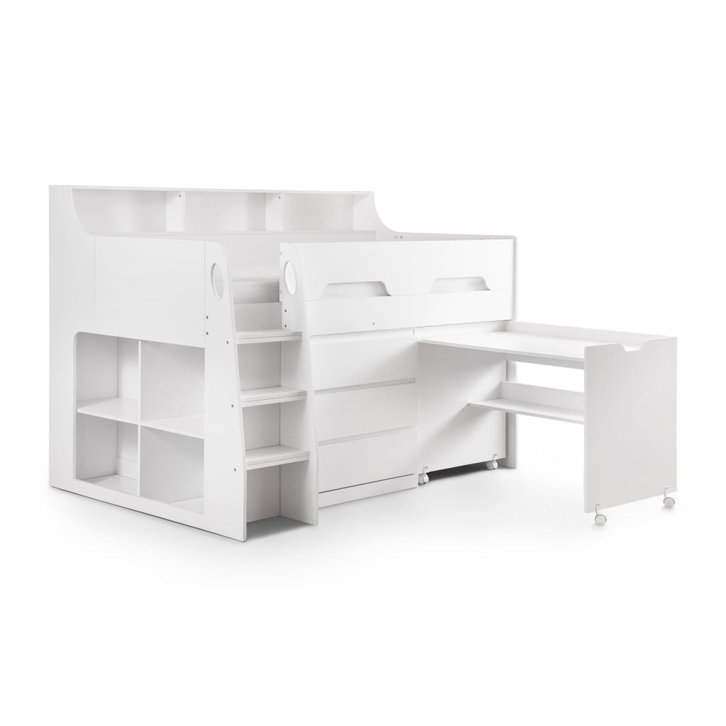 Jupiter Mid Sleeper Bed – White