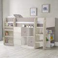 Arlo 90cm Single Mid Sleeper Bed – Taupe