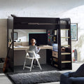 Blaze Gaming Highsleeper - Black And Pale Wood