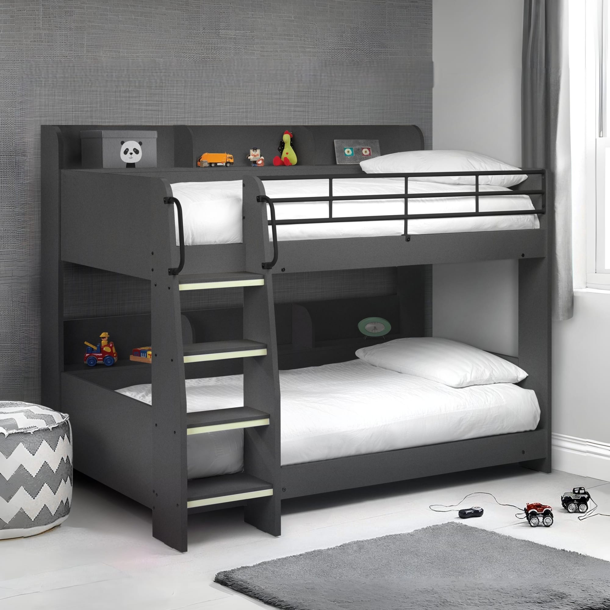 Domino Bunk Bed - Anthracite
