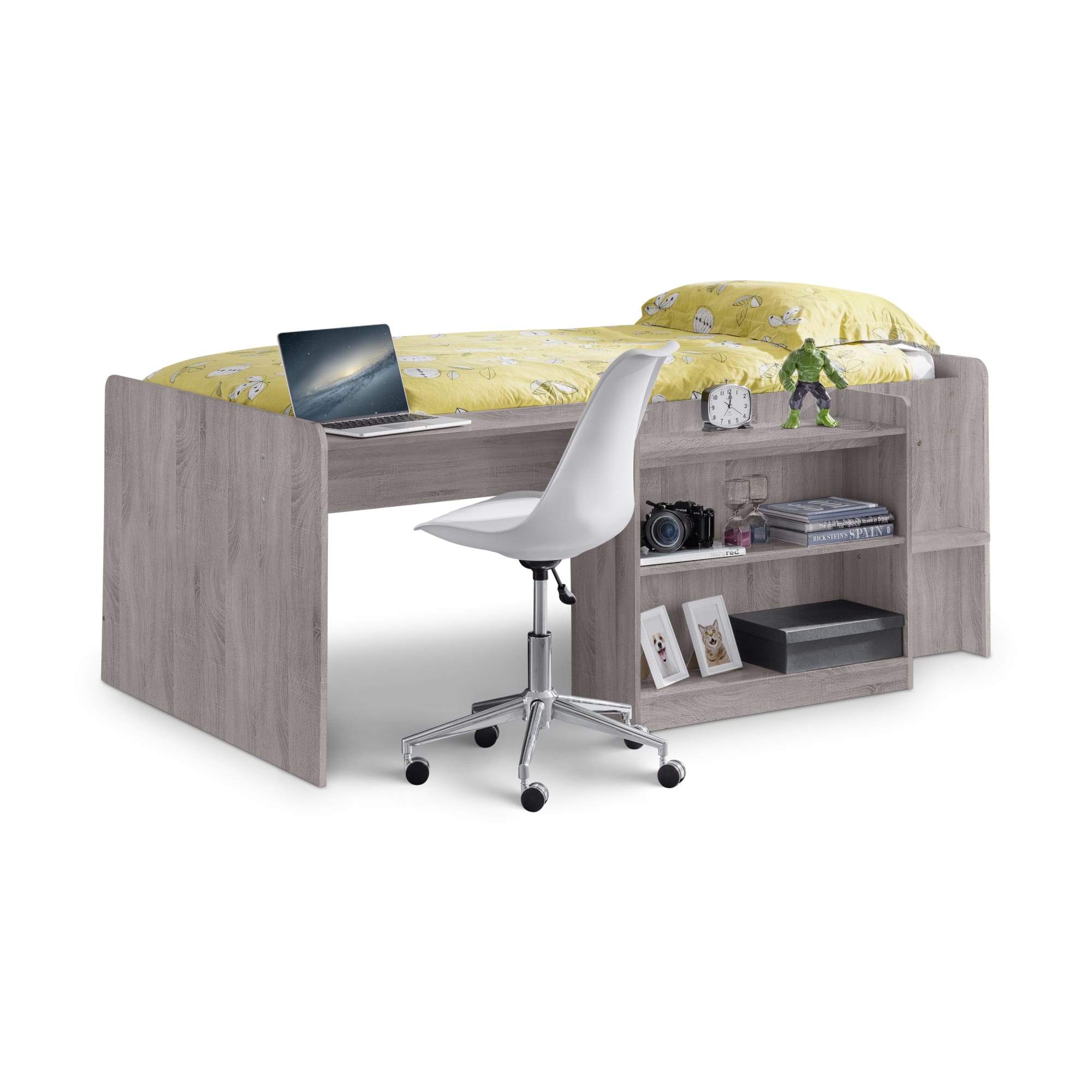 Neptune Mid Sleeper - Grey Oak