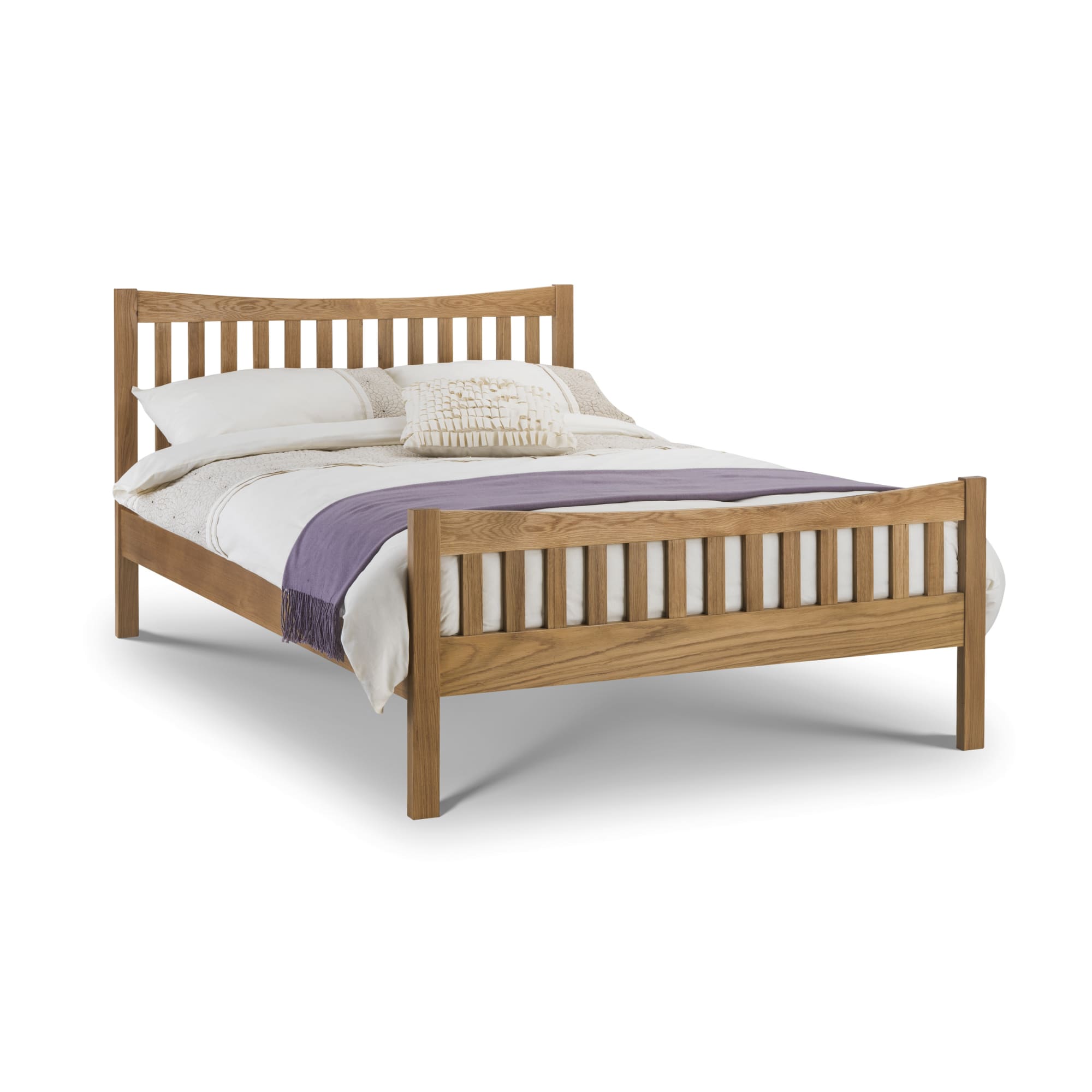 Bergamo Oak 135cm Double Bed