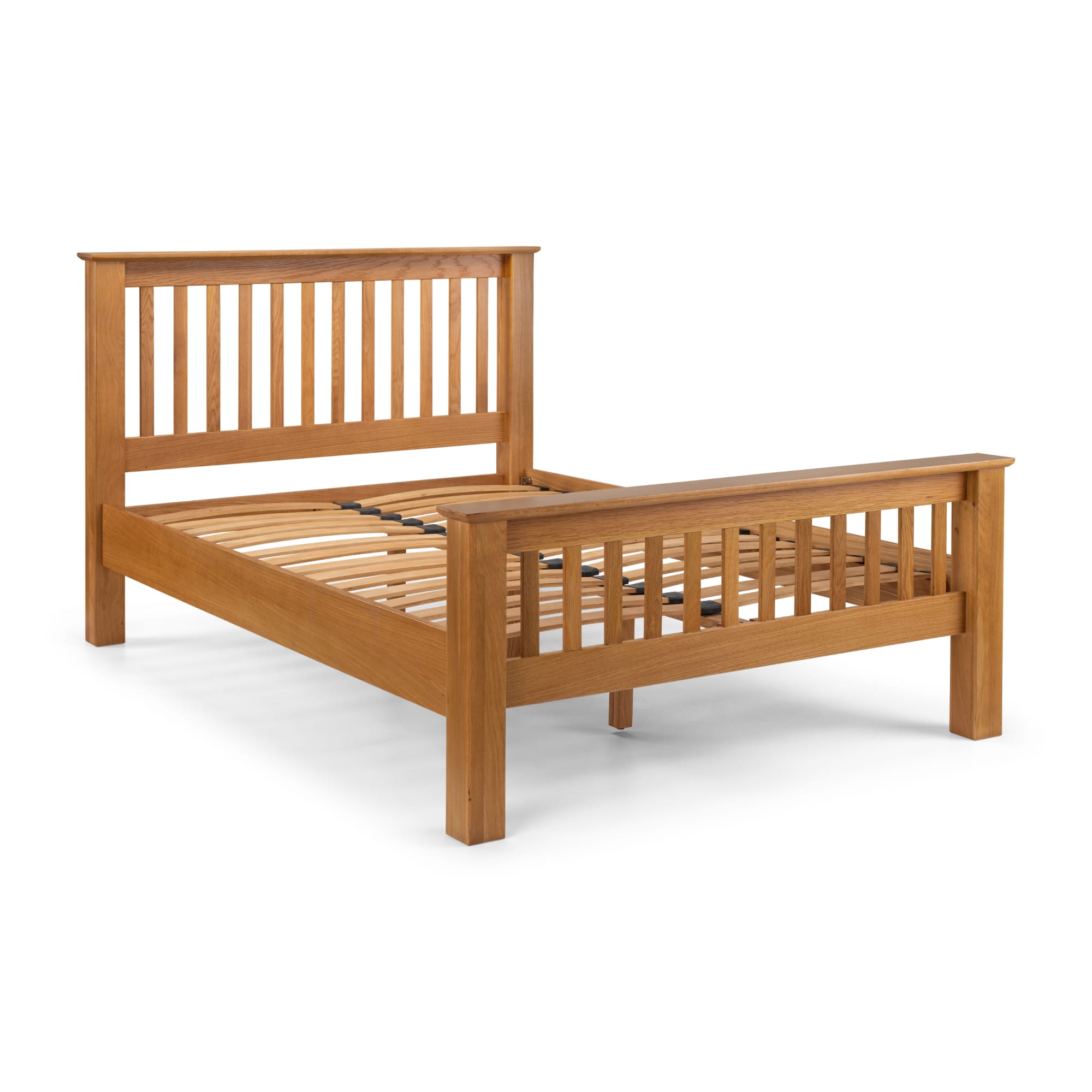 Amsterdam Oak High Footend 135cm Double Bed
